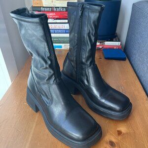 Vagabond Dorah Stretch Mid-Rise Boots Size 37/7